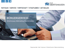 Tablet Screenshot of obertshausen.de